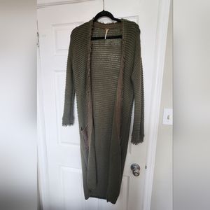 Free People long cardigan
